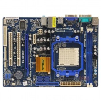 PLACA MÃE AM3 / AM3+ N68-S3 FX DDR3 (S/V/R) - ASROCK